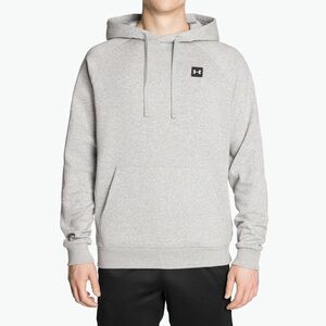 férfi melegítőfelső Under Armour Rival Hoodie mod gray light heather/black (Rival Hoodie 1357092-011) kép