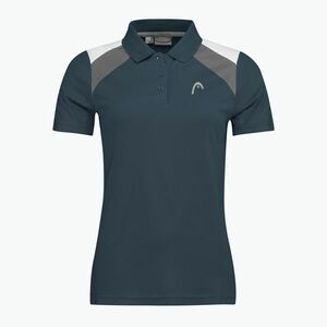 Női tenisz póló HEAD Club 22 Tech Polo navy (Club 22 Tech Polo W 814421) kép