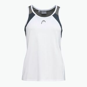 Gyermek teniszpóló HEAD Club 22 Tank Top fehér/tengerészkék (Club 22 Tank Top W 814461) kép