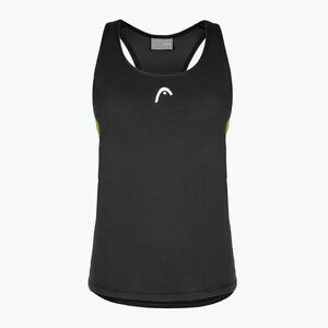 Női tenisz felső HEAD Spirit Tank Top fekete (Spirit Tank Top W 814674) kép