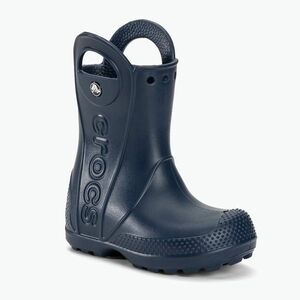Gyermek gumicsizma Crocs Handle Rain Boot Kids navy (Handle It Rain Boot 12803-410) kép