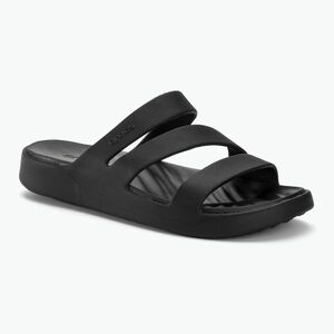 Női papucs Crocs Getaway Strappy black (Getaway Strappy 209587-001) kép
