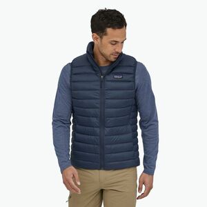 Férfi ujjatlan Patagonia Down Sweater new navy (Down Sweater 84623) kép