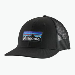 Baseball sapka Patagonia P-6 Logo Trucker black (P-6 Logo Trucker 38289) kép