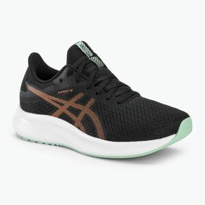 Női futócipő ASICS Patriot 13 black/bright sunstone (Patriot 13 1012B312-006) kép