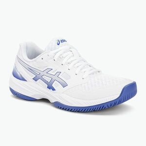 Női squash cipő ASICS Gel-Court Hunter 3 fehér/lila jelzés (Gel-Court Hunter 3 W 1072A090-101) kép