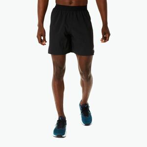 Férfi futó rövidnadrág ASICS Road 2-N-1 7IN performance black/carrier grey (Road 2-N-1 7IN 2011C390) kép