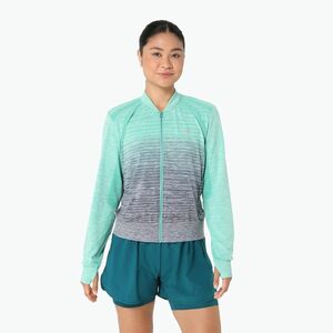 Női futódzseki ASICS Nagino Run Seamless aurora green/blue expanse (Nagino Run Seamless 2012C980) kép