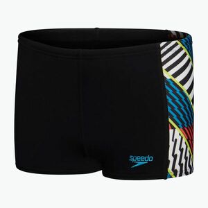 Speedo Digital Panel gyermek úszónadrág fekete/fehér/dinnye fekete/fehér/dinnye (Digital Panel Aquashort 8-00316016638) kép