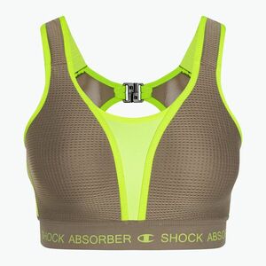 Melltartó Shock Absorber Ultimate Run Bra Padded grey/lemon (Ultimate Run Bra Padded U10057) kép