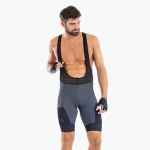 Férfi Alé Stones Cargo Bibshorts szürke kerékpáros rövidnadrág (Stones Cargo Bibshorts L20158403) kép