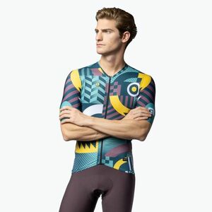 Férfi kerékpáros mez Alé Games cocoa brown (Games L24057584) kép