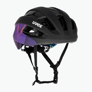 Kerékpáros sisak UVEX Rise Pro MIPS black/galaxy matt (Rise Pro MIPS 41/0/093/03/17) kép