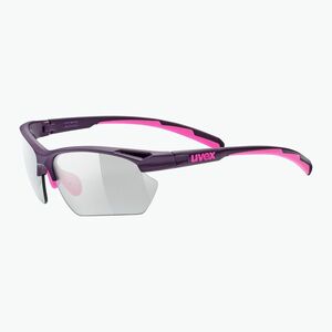 Napszemüveg UVEX Sportstyle 802 V Small purple pink matt/smoke (Sportstyle 802 Small V 53/0/894/3301) kép
