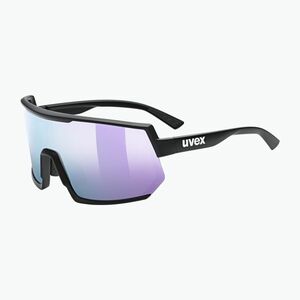Napszemüveg UVEX Sportstyle 235 black mat/mirror lavender (Sportstyle 235 53/3/003/2016) kép