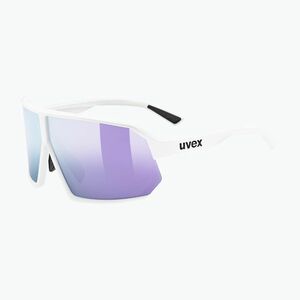 Napszemüveg UVEX Sportstyle 237 white matt/mirror lavender (Sportstyle 237 53/3/058/8816) kép