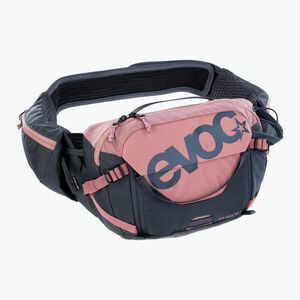 Kerékpáros vese EVOC Hip Pack Pro 3 l z bukłakiem 1.5 l dusty pink/carbon grey (Hip Pack Pro 3 + 1.5 102613518) kép