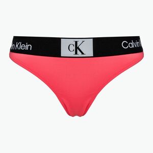 Bikini alsó Calvin Klein Thong calypso coral (Thong KW0KW02352TBK) kép