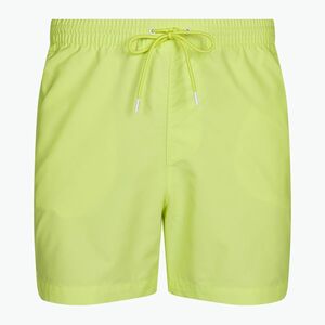 Férfi úszónadrág Calvin Klein Medium Drawstring sunny lime (Medium Drawstring KM0KM00955LLD) kép