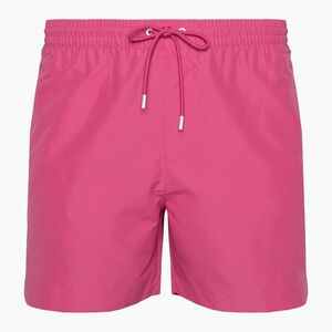 Férfi úszónadrág Calvin Klein Medium Drawstring fuchsia fedora (Medium Drawstring KM0KM00955T9Z) kép