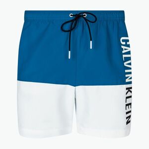 Férfi úszónadrág Calvin Klein Medium Drawstring-Block faience blue (Medium Drawstring-Block KM0KM00994DYO) kép