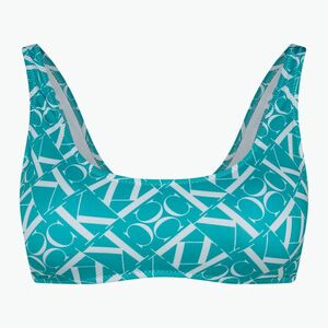 Bikini felső Calvin Klein Bralette-RP Print monogram blue (Bralette-RP Print KW0KW024840G1) kép