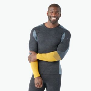 Férfi thermo hosszú ujjú Smartwool Intraknit Thermal Merino Baselayer Colorblock Crew charcoal (Intraknit Thermal Merino Baselayer Colorblock Crew SW016453M37) kép