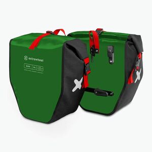 Csomagtartók Extrawheel Biker 2 x 25 l green/black (Biker E0123) kép