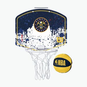 Wilson NBA Team Mini Hoop Denver Nuggets kosárlabda szett (NBA Team Denver Nuggets Mini Hoop WTBA1302DEN) kép