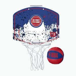 Wilson NBA Team Mini Hoop Detroit Pistons kosárlabda szett (NBA Team Detroit Pistons Mini Hoop WTBA1302DET) kép