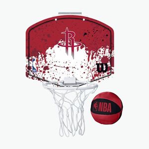 Wilson NBA Team Mini Hoop Houston Rockets kosárlabda szett (NBA Team Houston Rockets Mini Hoop WTBA1302HOU) kép