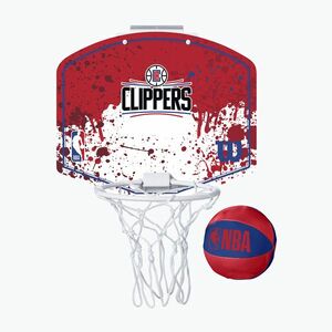 Wilson NBA Team Mini Hoop Los Angeles Clippers kosárlabda szett (NBA Team Los Angeles Clippers Mini Hoop WTBA1302LAC) kép