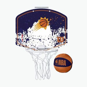 Wilson NBA Team Mini Hoop Phoenix Suns kosárlabda szett (NBA Team Phoenix Suns Mini Hoop WTBA1302PHO) kép