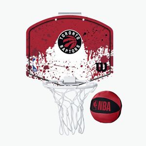 Wilson NBA Team Mini Hoop Toronto Raptors kosárlabda szett (NBA Team Toronto Raptors Mini Hoop WTBA1302TOR) kép