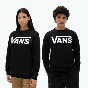 Férfi pulóver Vans Mn Vans Classic Crew Ii black/white (Mn Vans Classic Crew Ii VN0A456AY281) kép