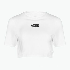 Női Vans Flying V Crew Crop Ii fehér póló (Flying V Crew Crop Ii VN000GFFWHT1) kép