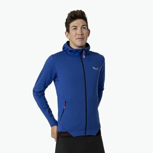 Férfi trekking pulóver Salewa Pedroc PL Hooded electric (Pedroc PL Hd 00-0000028574) kép