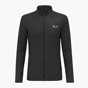 Férfi trekking pulóver Salewa Puez Waffle Hyb PL black out (Puez Waffle Hyb PL 00-0000028859) kép