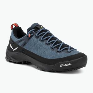 Női túracipő Salewa Wildfire Canvas java blue/black (Wildfire Canvas 00-0000061407) kép