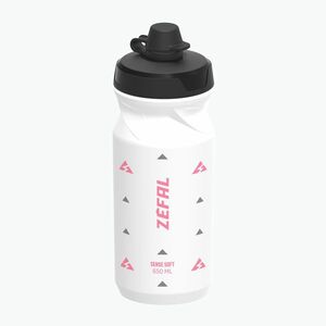 Zefal Sense Soft 65 No-Mud kerékpáros palack 650 ml fehér (Sense Soft 65 No-Mud Bottle ZF-155R) kép