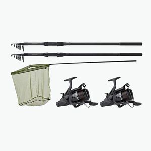 JRC Defender 2 Rod ponty kombó 2 bot + 2 orsó + háló szett (Defender 2 Rod Combo 1580461) kép