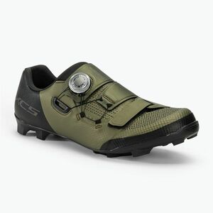 Férfi MTB kerékpáros cipő Shimano SH-XC502 moha zöld (SH-XC502 ESHXC502MCE20S) kép