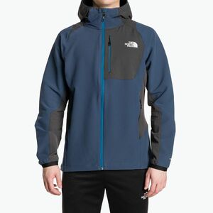 férfi softshell kabát The North Face AO Softshell Hoodie shady blue/asphalt grey (AO Softshell Hoodie NF0A7ZF5SZU1) kép