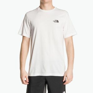Férfi póló The North Face Simple Dome Tee fehér (Simple Dome Tee NF0A87NGFN41) kép