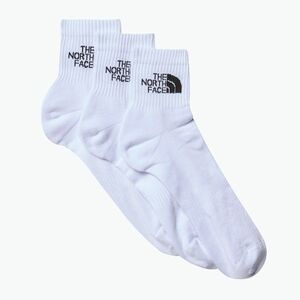 Trekking zokni The North Face Multi Sport Cush Quarter Sock 3 darab white (Multi Sport Cush Quarter Sock 3P NF0A882GFN41) kép