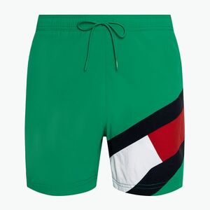 Férfi úszónadrág Tommy Hilfiger SF Medium Drawstring olympic green (SF Medium Drawstring UM0UM02048L4B) kép