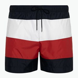 Férfi úszónadrág Tommy Hilfiger Medium Drawstring Bold Flag desert sky (Medium Drawstring Bold Flag UM0UM03263DW5) kép