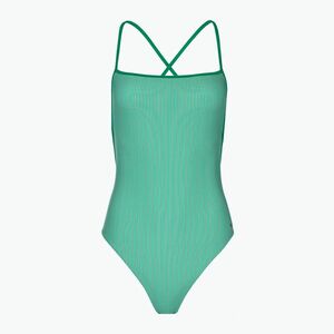 Női egyrészes fürdőruha Tommy Hilfiger Straight Neck Print ithaca olimpic green (Straight Neck One Piece Print UW0UW05264) kép