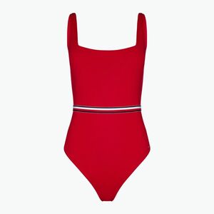 Női egyrészes fürdőruha Tommy Hilfiger Square Neck One Piece primary red (Square Neck One Piece UW0UW05295) kép