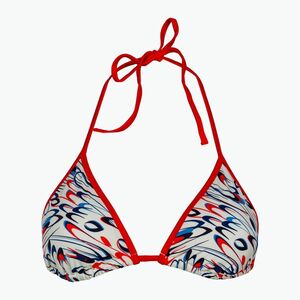 Fürdőruha felső Tommy Hilfiger Triangle Rp Print drops motion ecru (Triangle Rp Print UW0UW05314) kép